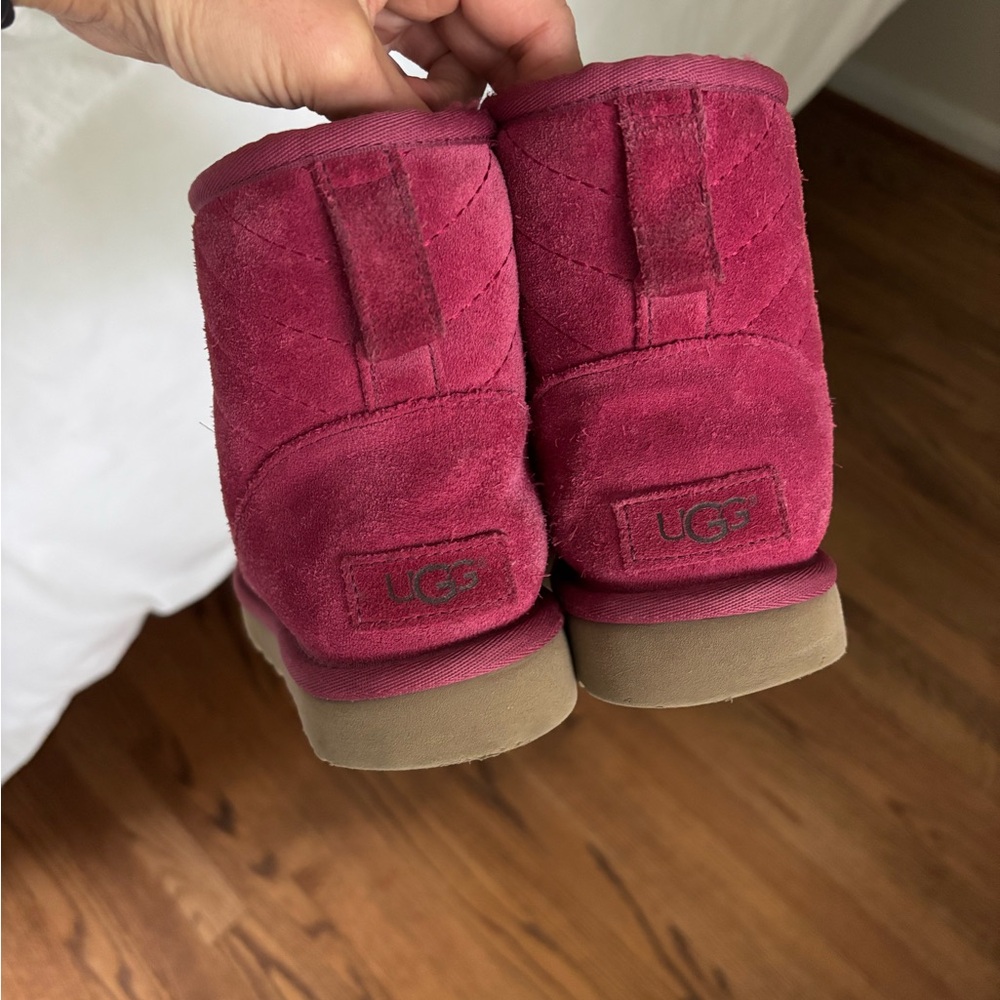 UGG boots magenta pink